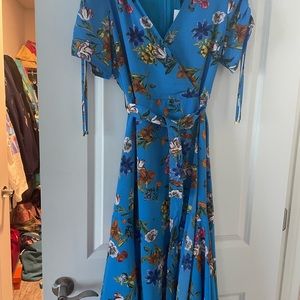 Calvin klein midi dress size 10